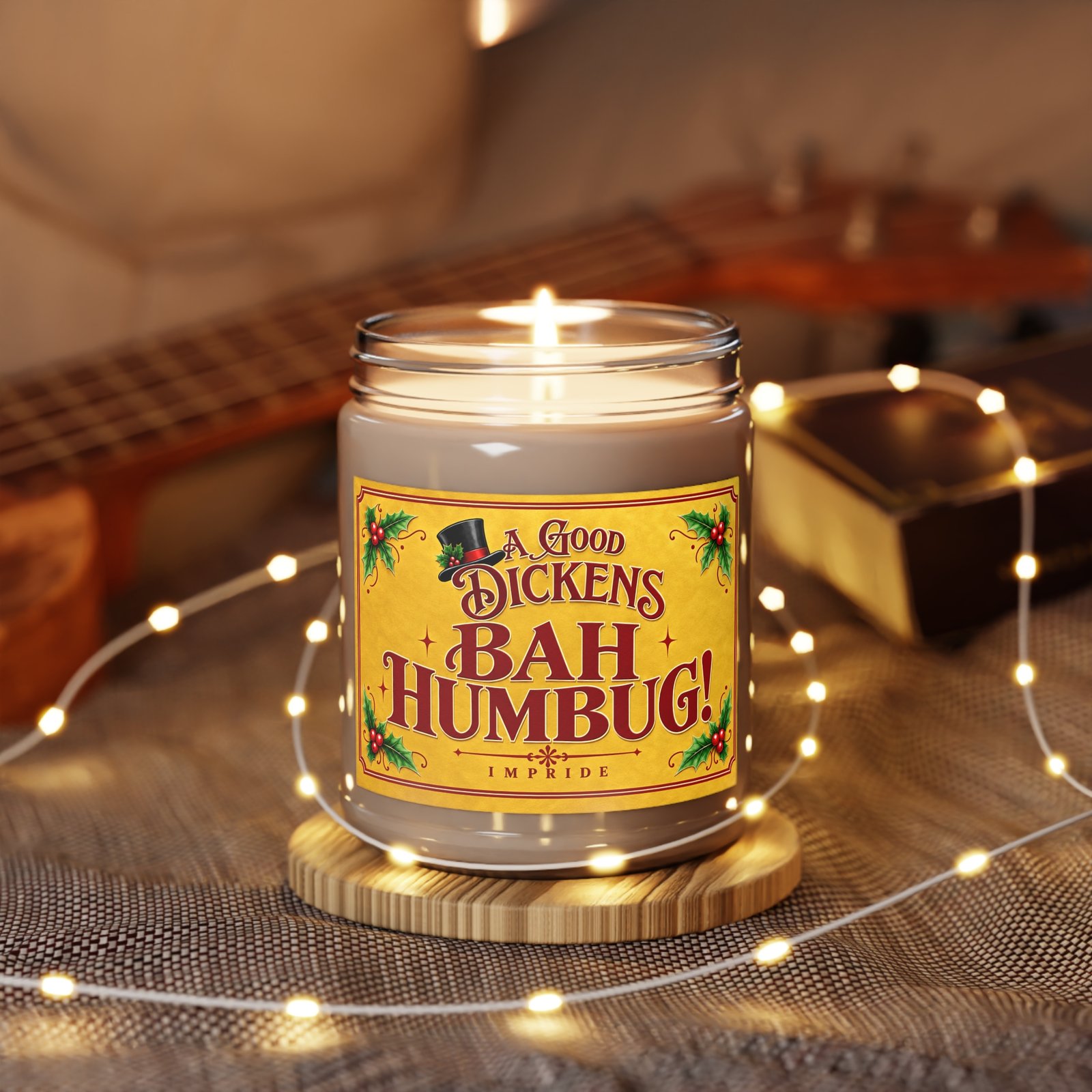 Bah Humbug! — A Good Dickens Candle - Image 8