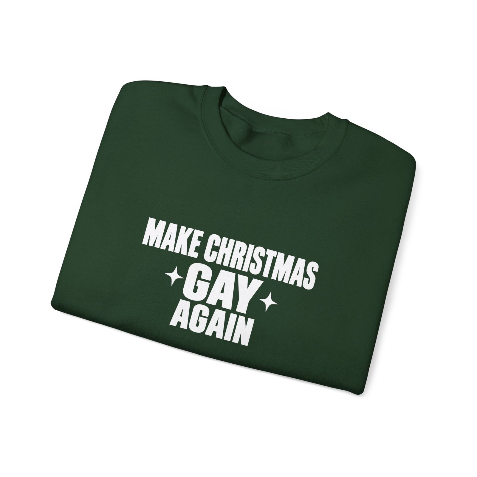 Make Christmas Gay Again — IMPRIDE Holiday Crewneck Sweatshirt - Image 11