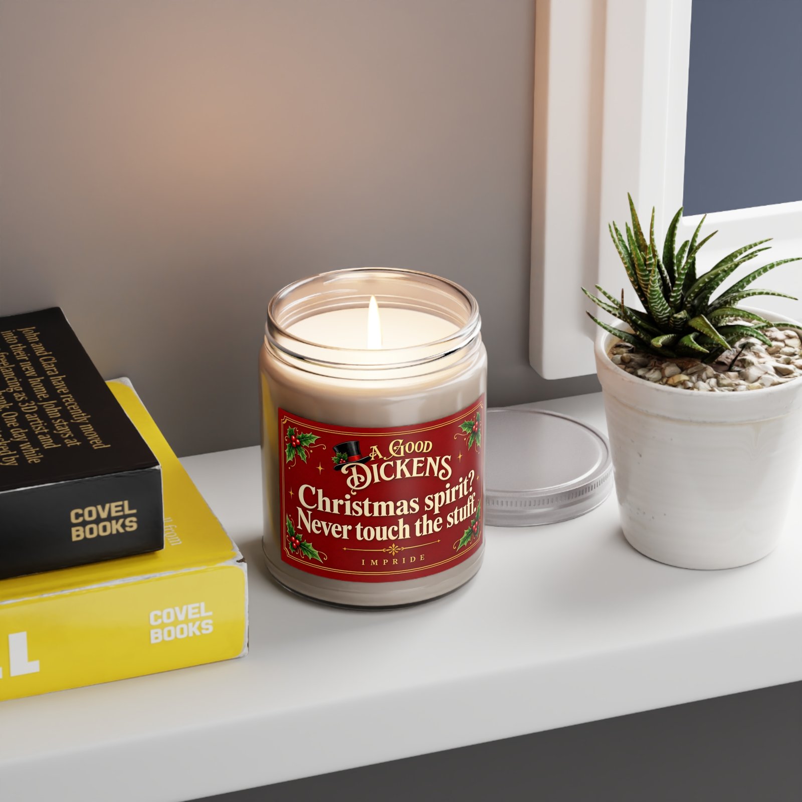 Christmas Spirit? Never Touch the Stuff. — A Good Dickens Candle - Image 4