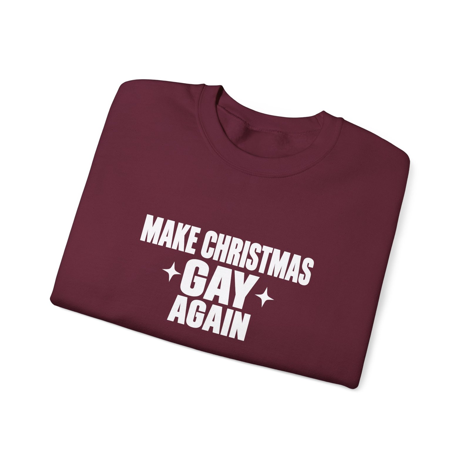 Make Christmas Gay Again — IMPRIDE Holiday Crewneck Sweatshirt - Image 7