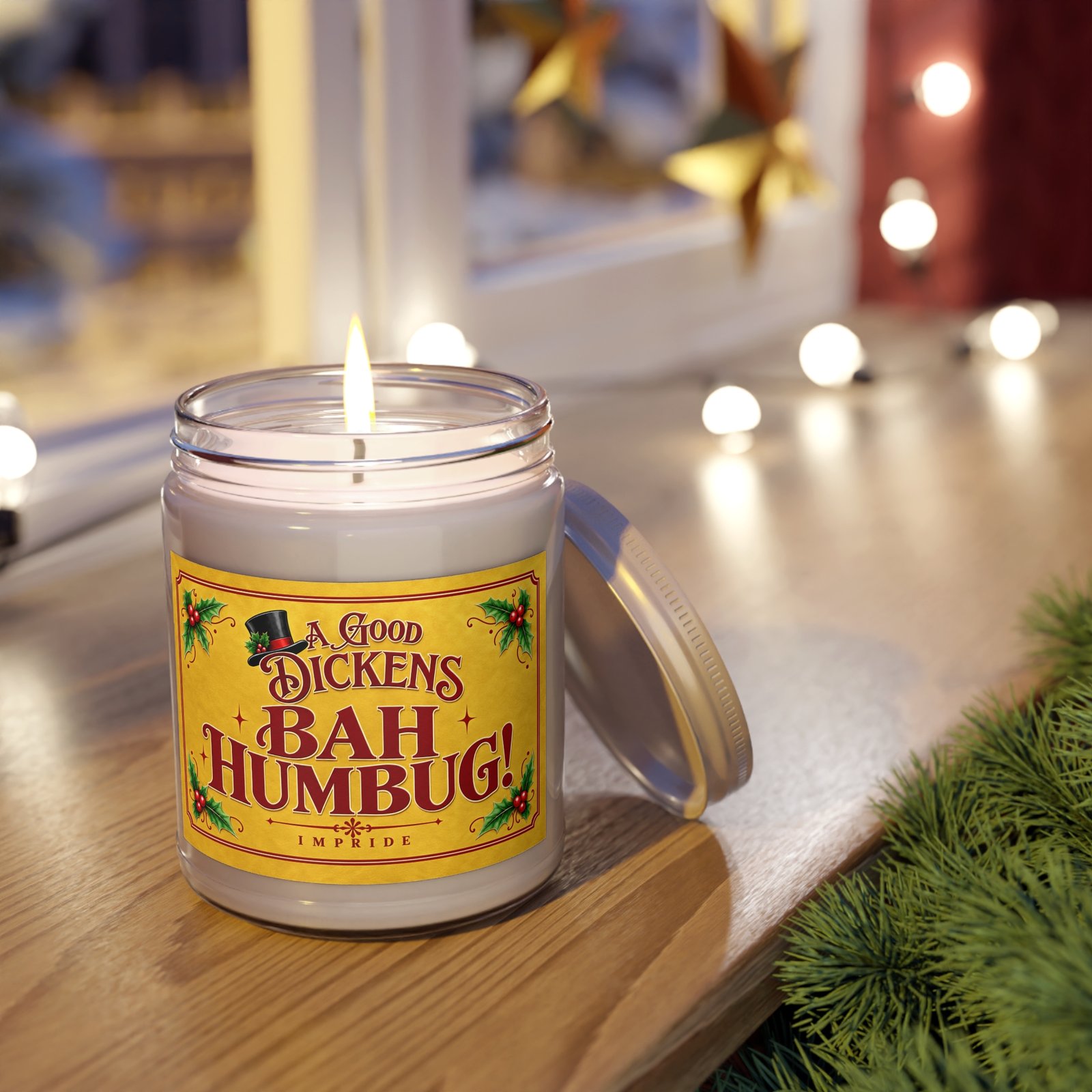 Bah Humbug! — A Good Dickens Candle - Image 9
