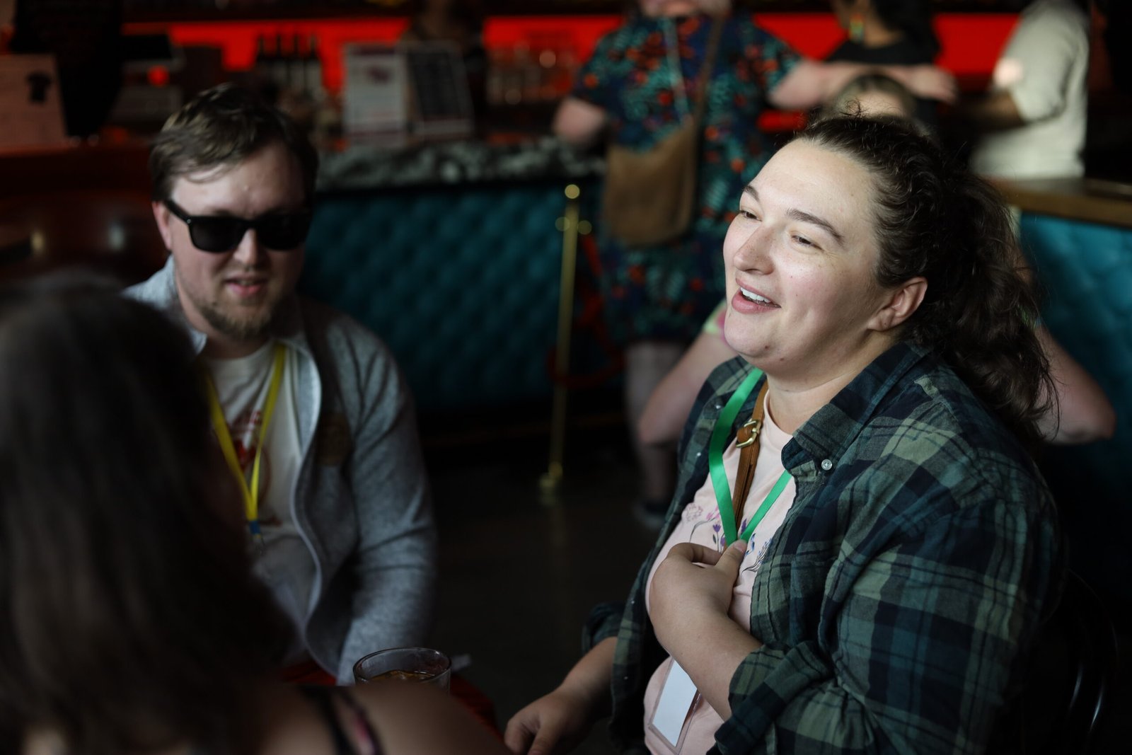 Festival guests sharing an IMPRIDE moment