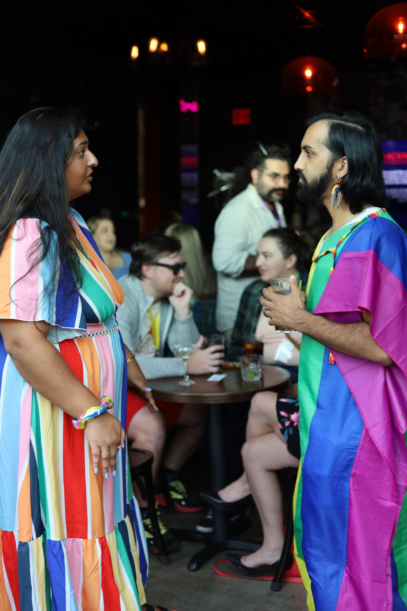 Festival guests sharing an IMPRIDE moment
