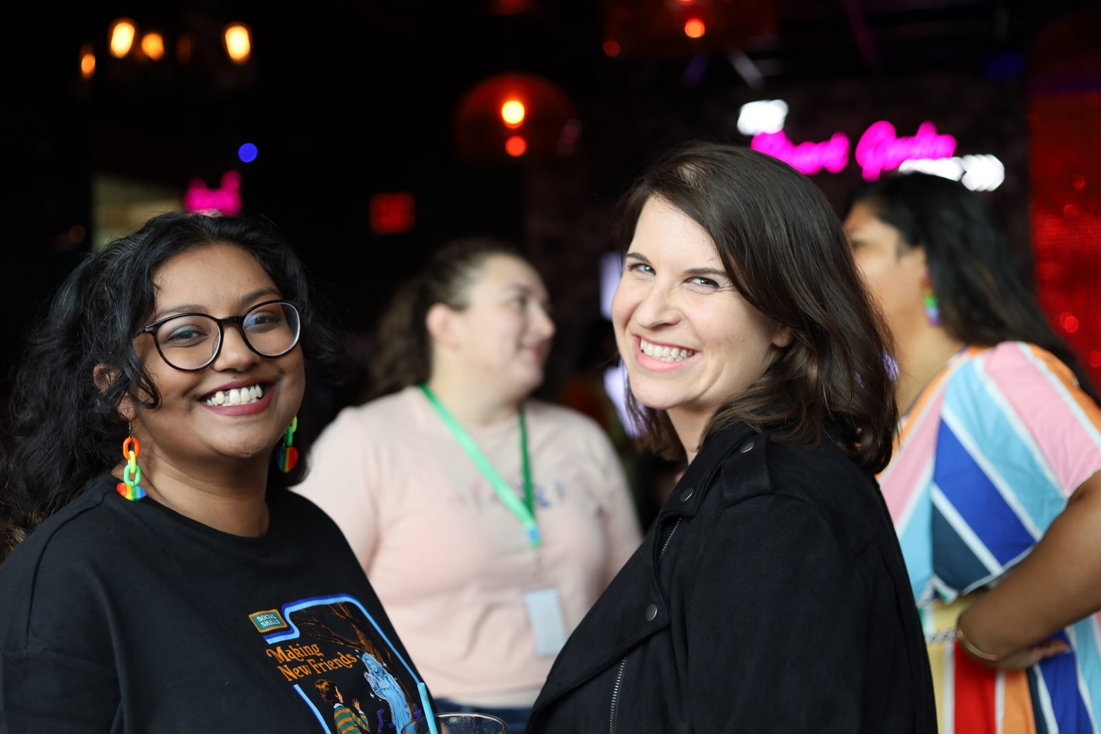 Festival guests sharing an IMPRIDE moment