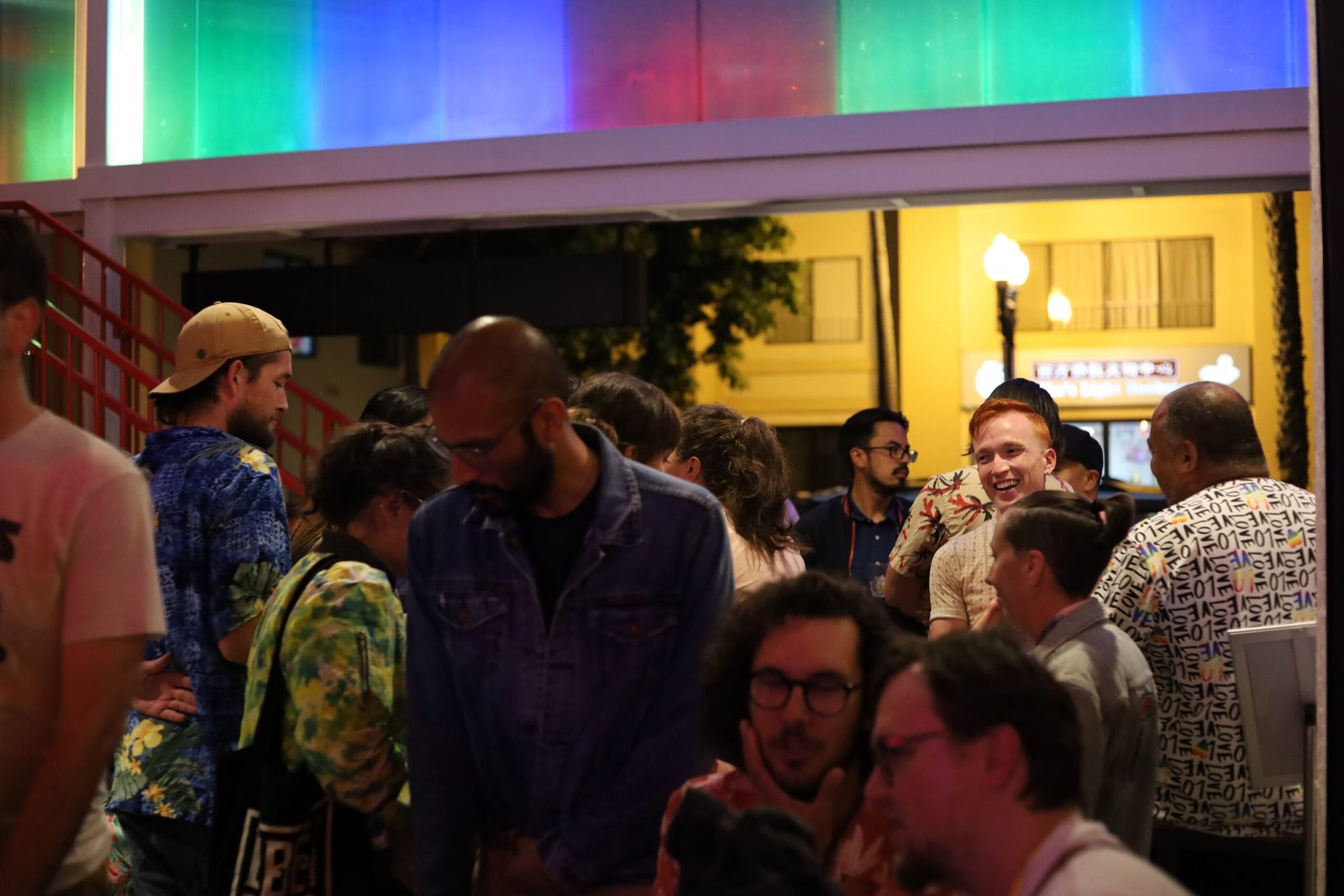 Festival guests sharing an IMPRIDE moment