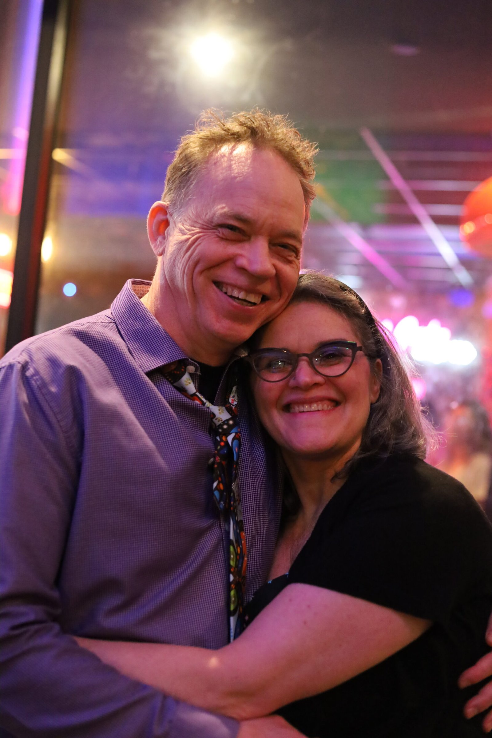 Festival guests sharing an IMPRIDE moment